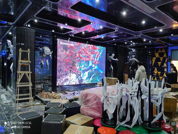 桃城室内P2.5全彩显示屏